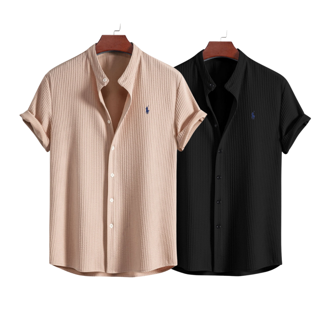 [1 kaufen, 2 erhalten] Luxus-Poloshirt