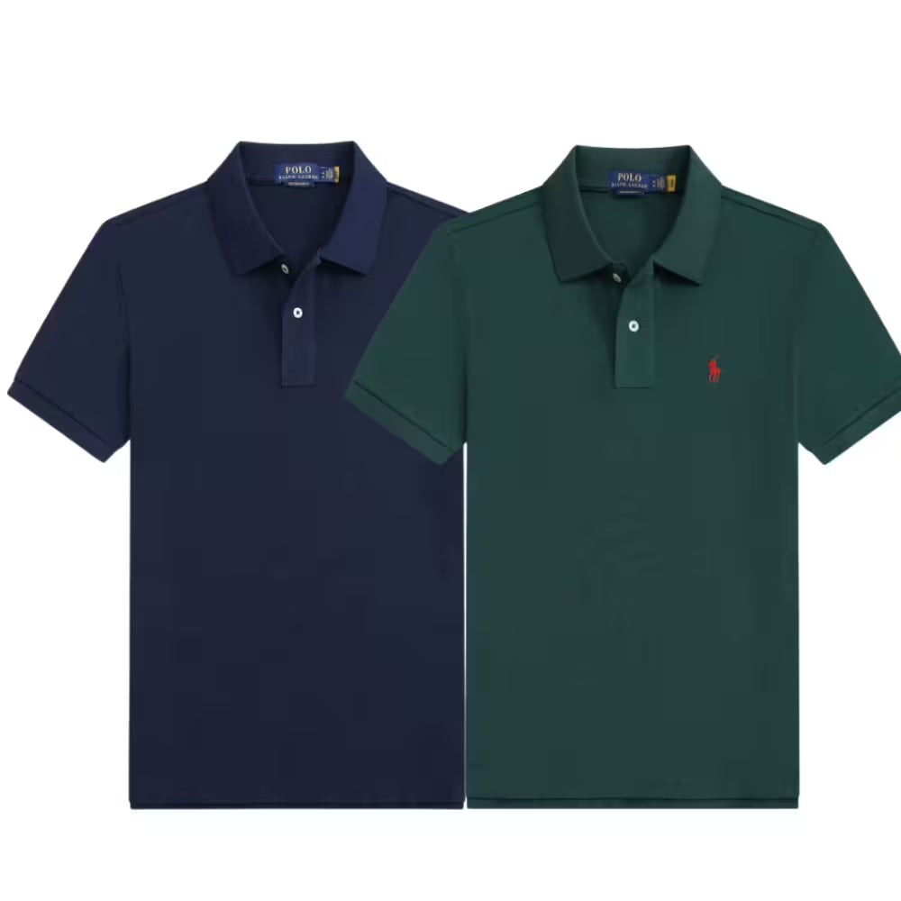 [1 kaufen, 2 erhalten] Klassisches Luxus-Poloshirt